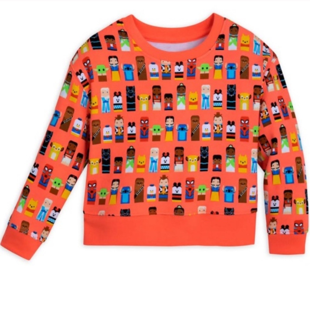 NWT Disney100 Unified Characters Pullover Sweatshirt